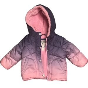 OshKosh B'Gosh Baby Infant Ombre Puffer Jacket 18 Months